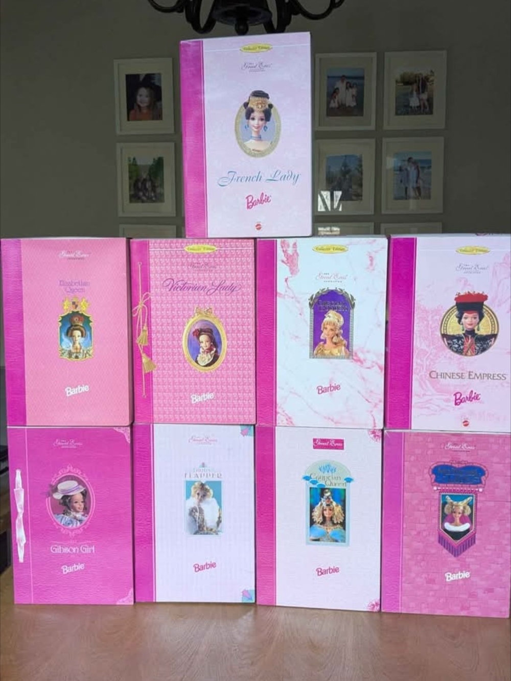Mattel Barbie The Great Eras Collection 9 dolls